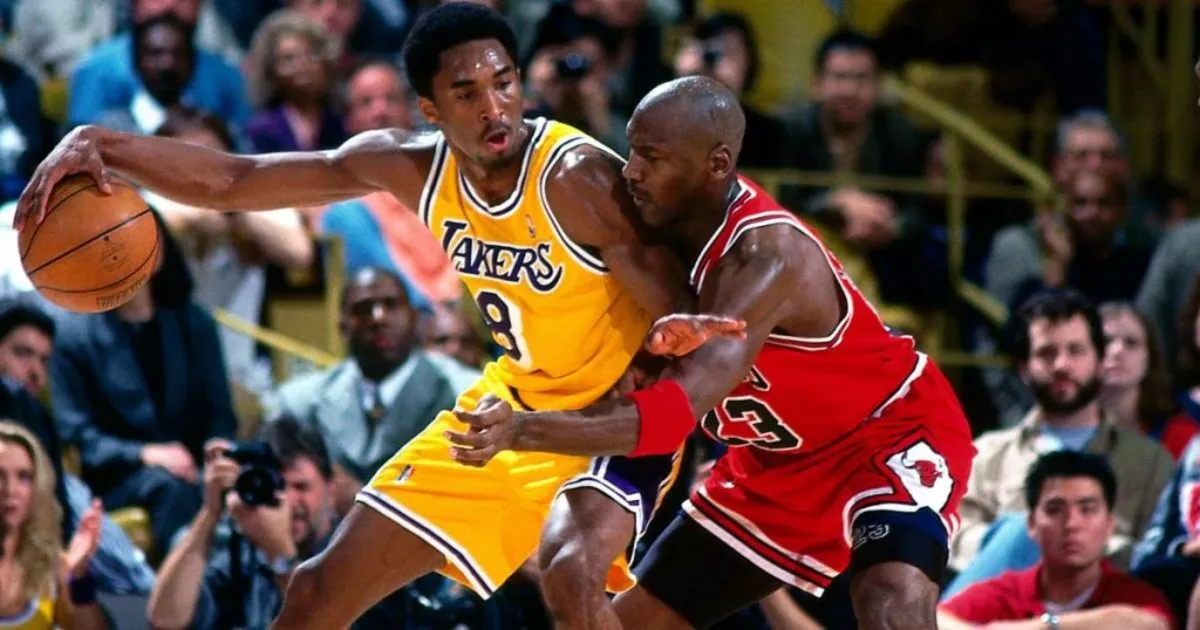Kobe Bryant and Michael Jordan